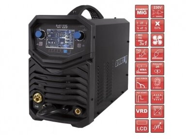 SPARTUS® EasyMIG 225 MIG/MAG welder SPARTUS® EasyMIG 225 MIG/MAG welder
