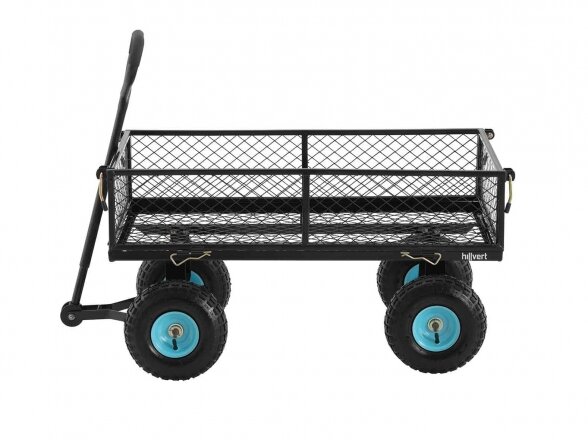Sulankstomas sodo vežimėlis - 300 kg, Hillvert HT-TWIN 300 4