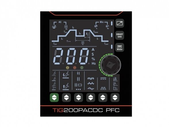 Сварочный аппарат JASIC EVO20 TIG200P AC DC PFC E2S22, 200A, 230V 5