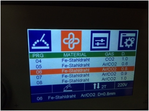 WTL MIG 200 LCD Synergic suvirinimo aparatas, 200A, 230V 2 WTL MIG 200 LCD Synergic suvirinimo aparatas, 200A, 230V 2