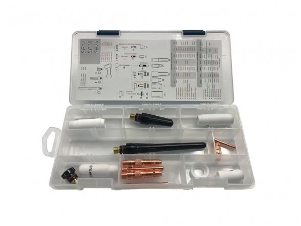 Сварочный аппарат SPARTUS® EasyTIG 205E Pulse DC, 200A, 230V 9