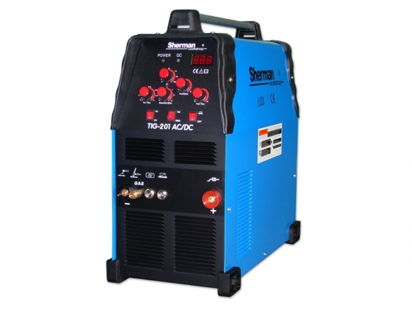 Sherman TIG 201 AC/DC Welding Machine, 200A, 230V Sherman TIG 201 AC/DC Welding Machine, 200A, 230V
