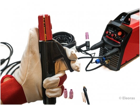 STAMOS GERMANY S-WIG 200 IGBT Welding Machine TIG, 200A, 230V 8