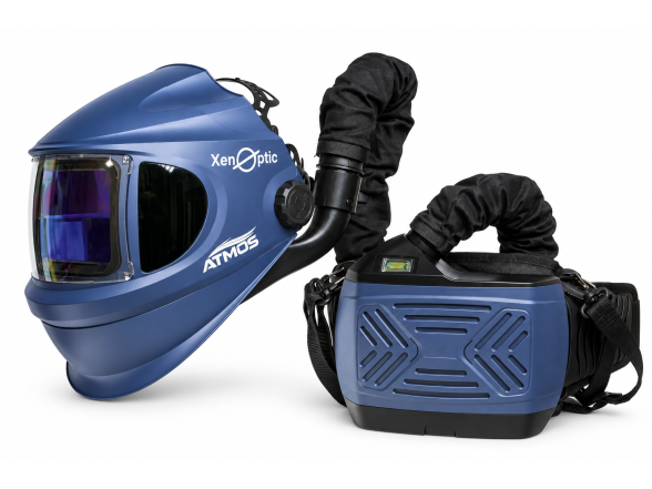 True Color XenOptic ATMOS welding helmet with ventilation (PAPR) and separate grinding shield 1 True Color XenOptic ATMOS welding helmet with ventilation (PAPR) and separate grinding shield 1