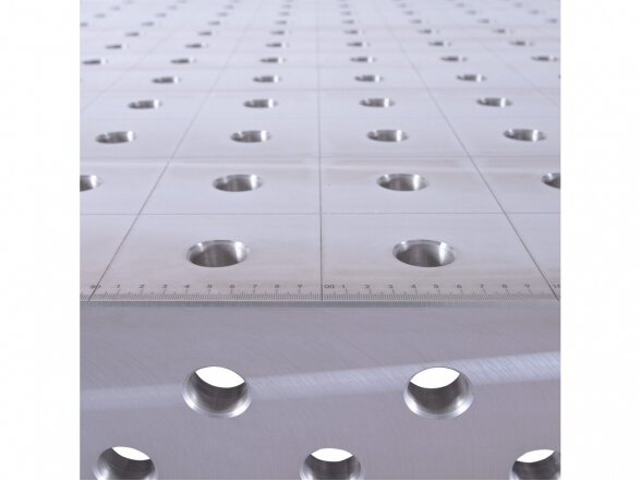 Suvirinimo stalas Spartus HERMES 3D, 2400 x 1200 x 200 mm, 6 kojos 4