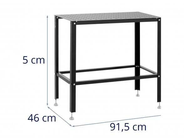 Suvirinimo stalas Stamos SWG-TABLE950, 100 kg - 91.5 x 46 cm 3