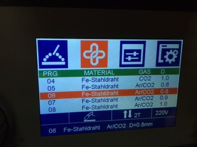 WTL MIG 200 LCD Synergic suvirinimo aparatas, 200A, 230V 2 WTL MIG 200 LCD Synergic suvirinimo aparatas, 200A, 230V 2