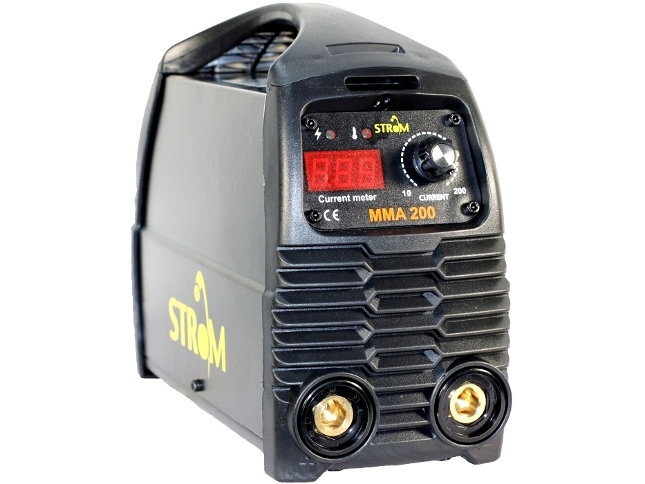 STROM MMA-200 IGBT Elektrodinis suvirinimo aparatas, 200A, 230V STROM MMA-200 IGBT Elektrodinis suvirinimo aparatas, 200A, 230V
