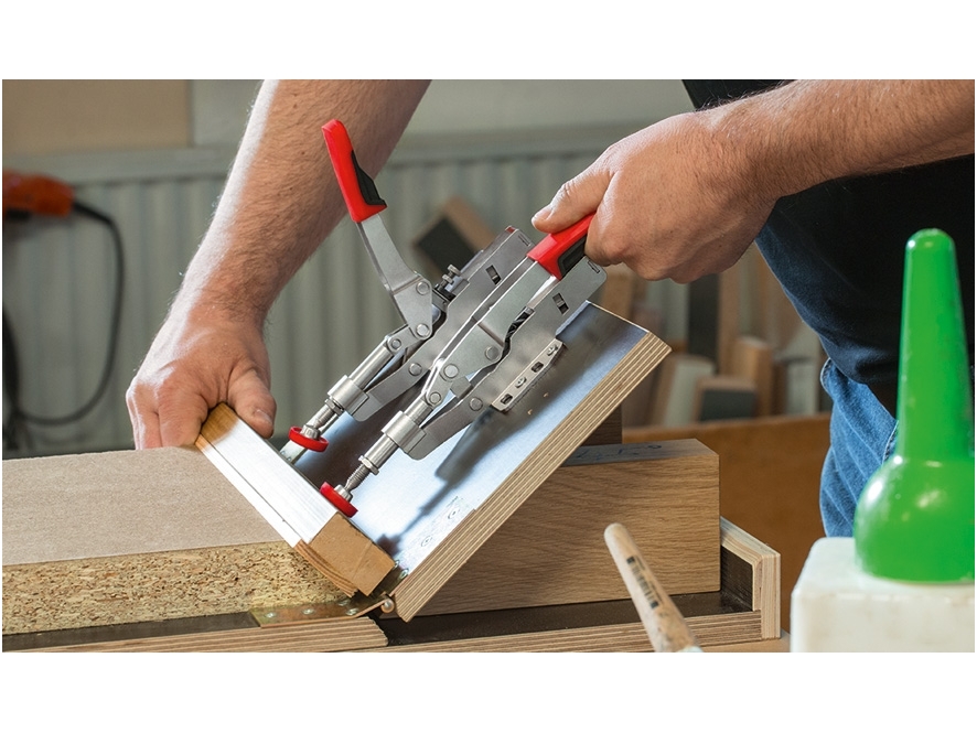 Сверхпрочный зажим Bessey STC-IHH15 с выдвижной опорой и горизонтальной базой 3