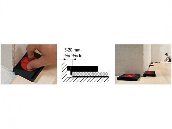 BESSEY AV2 Parketlentėms ir laminatui tarpikliai (4 vnt. pakuotėje) 2 BESSEY AV2 Parketlentėms ir laminatui tarpikliai (4 vnt. pakuotėje) 2