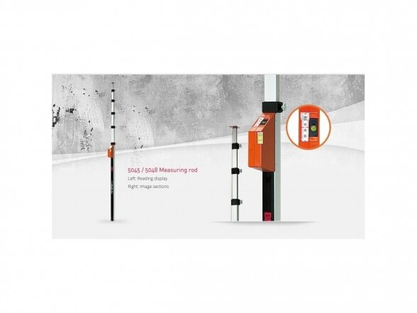 BMI telescopic measuring ruler (1.03 - 5.00 m) 2 BMI telescopic measuring ruler (1.03 - 5.00 m) 2