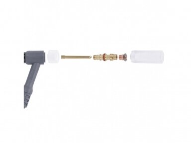 TIG Glass Nozzle Set Spartus Quartzsystem 17/18/26, for 2.4mm electrodes TIG Glass Nozzle Set Spartus Quartzsystem 17/18/26, for 2.4mm electrodes