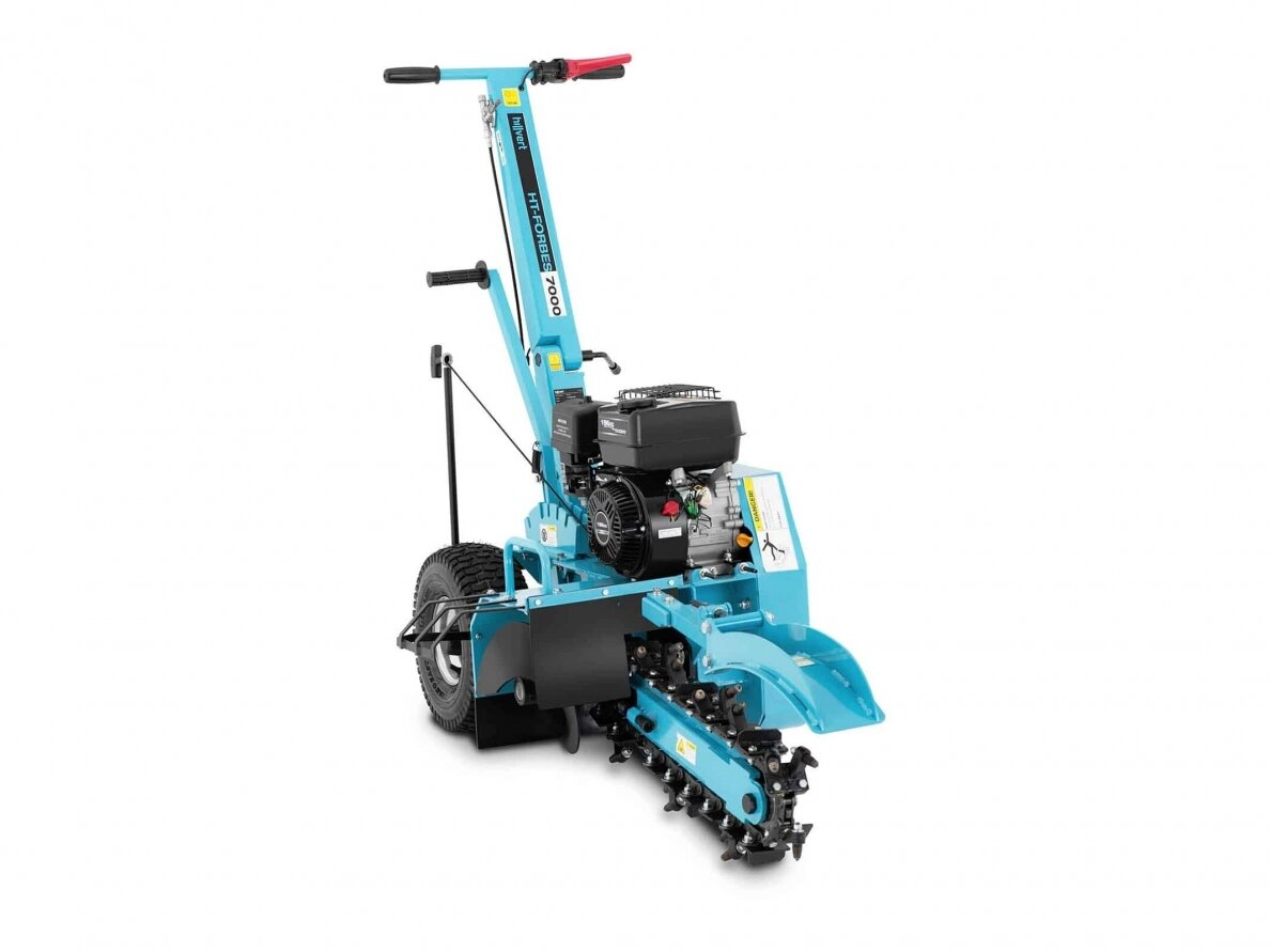 Tranšėjų kasimo mašina, 7 AG, kasimo gylis iki 450 mm, Hillvert HT-FORBES-7000 Tranšėjų kasimo mašina, 7 AG, kasimo gylis iki 450 mm, Hillvert HT-FORBES-7000