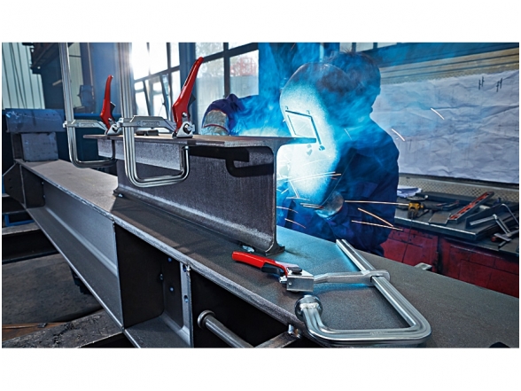 U-formos spaustuvas Bessey GUH su svirtimi 1 U-formos spaustuvas Bessey GUH su svirtimi 1