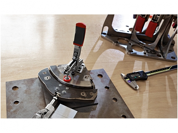 Вертикальный рычажный зажим с горизонтальным основанием Bessey STC-VH20 3