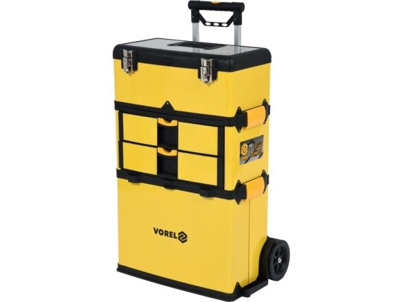 Vorel tool trolley, 3-section Vorel tool trolley, 3-section