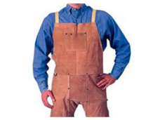 WELDAS Welder's trousers with chest protection M