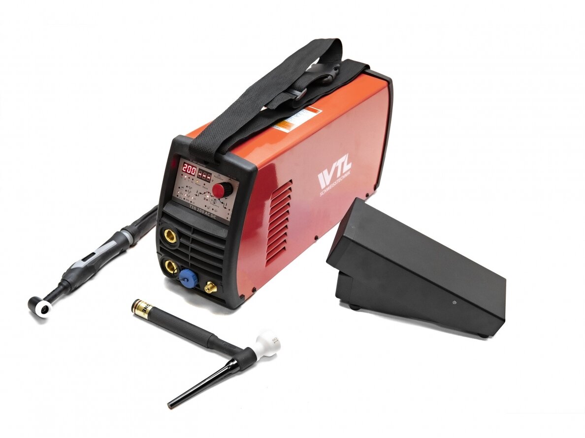 Сварочный аппарат WTL TIG 200 AC/DC Pulse JOB, 200A, 230V Сварочный аппарат WTL TIG 200 AC/DC Pulse JOB, 200A, 230V