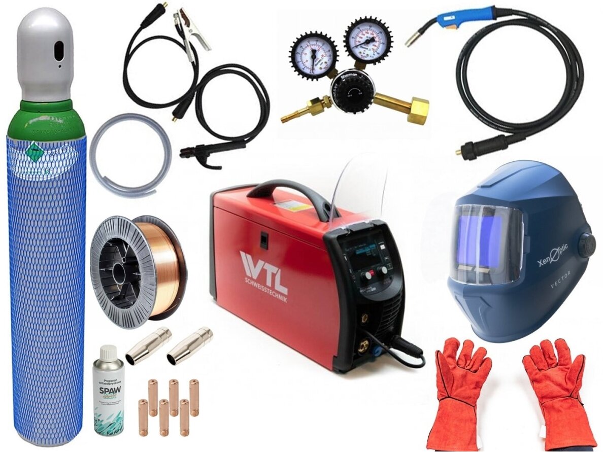 WTL komplektas - MULTIMIG 200 PRO suvirinimo pusautomatis, 230V, 200A MIG/MIG sinergija/MMA/ TIG AC/DC su HF 3 WTL komplektas - MULTIMIG 200 PRO suvirinimo pusautomatis, 230V, 200A MIG/MIG sinergija/MMA/ TIG AC/DC su HF 3
