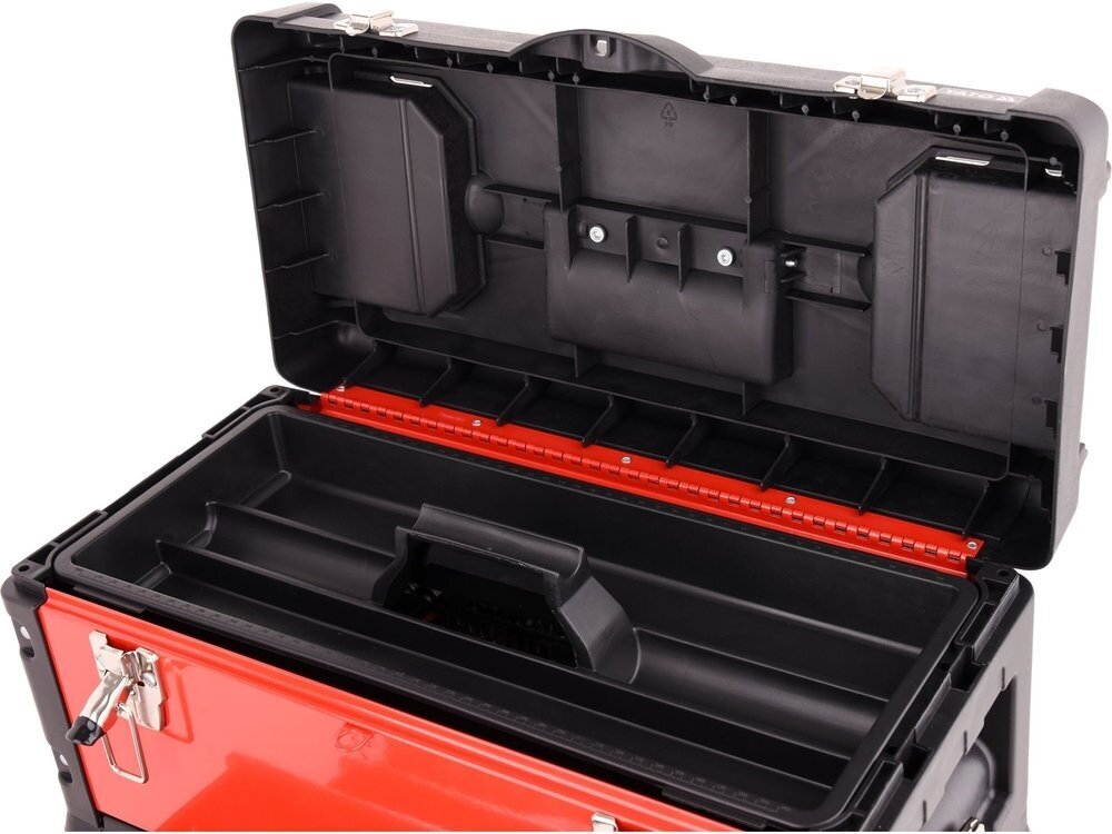 Yato 3-piece tool trolley with tools, 78 pieces 8 Yato 3-piece tool trolley with tools, 78 pieces 8