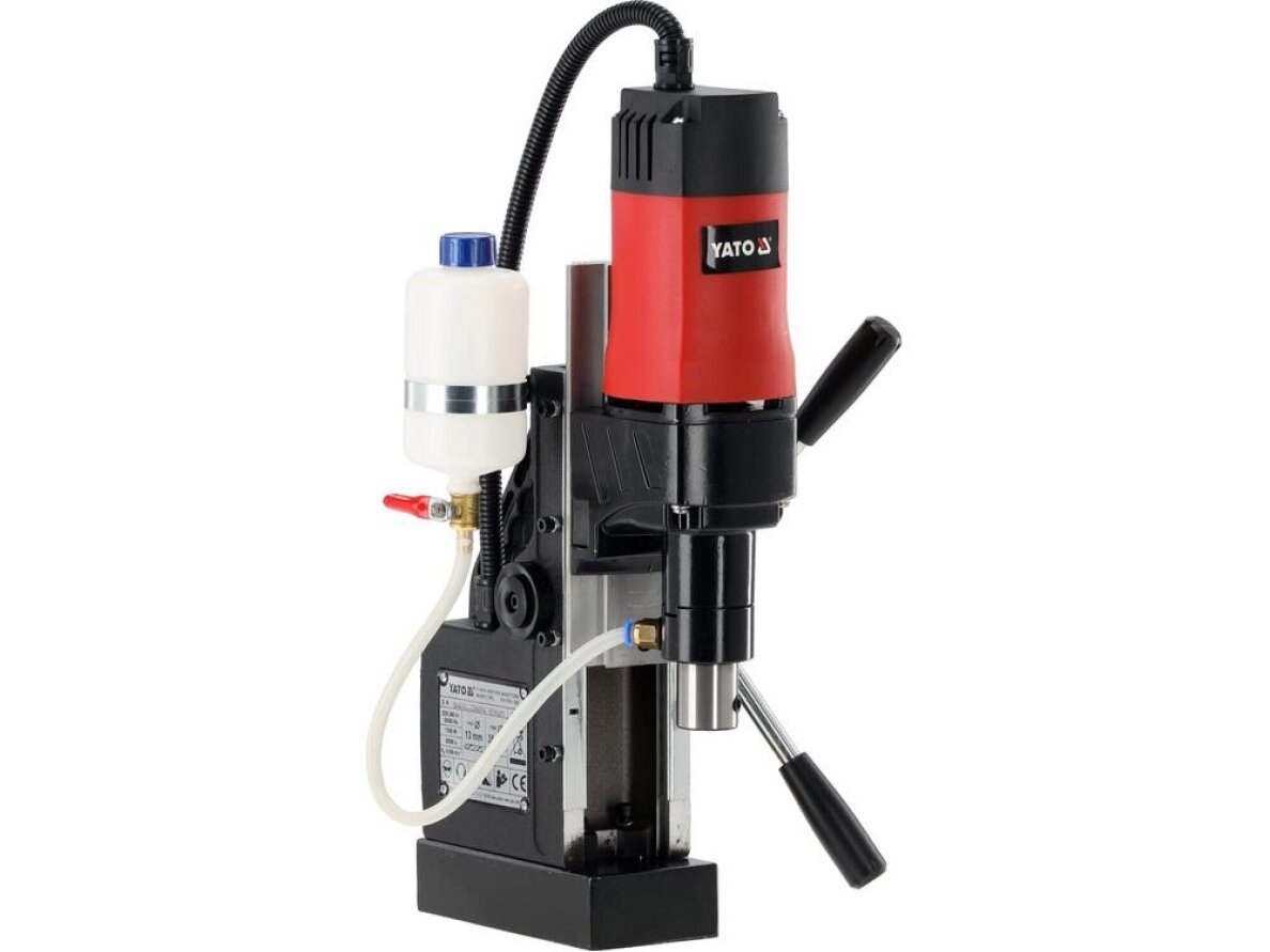 Yato magnetinis gręžtuvas, 1300W, 550 aps./min, maksimalus gręžimo skersmuo 35mm 1 Yato magnetinis gręžtuvas, 1300W, 550 aps./min, maksimalus gręžimo skersmuo 35mm 1