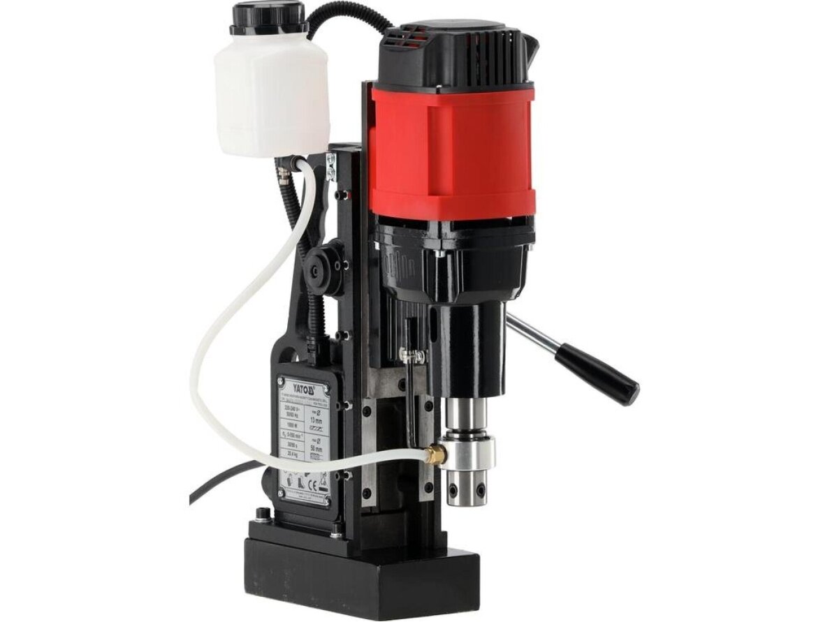 Магнитная дрель Yato, 1800W, 550 об/мин, максимальный диаметр сверления 50mm 1