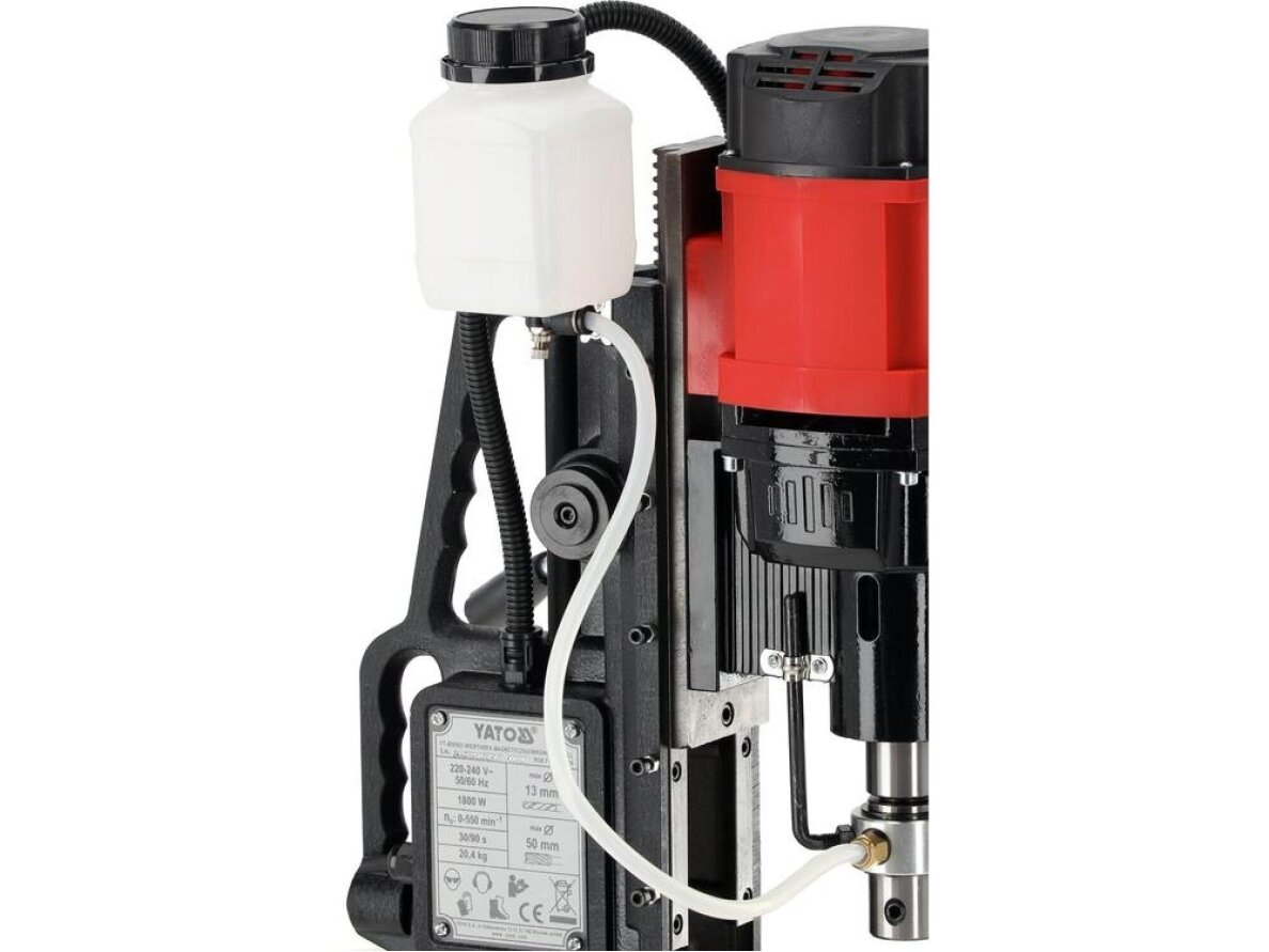 Магнитная дрель Yato, 1800W, 550 об/мин, максимальный диаметр сверления 50mm 5