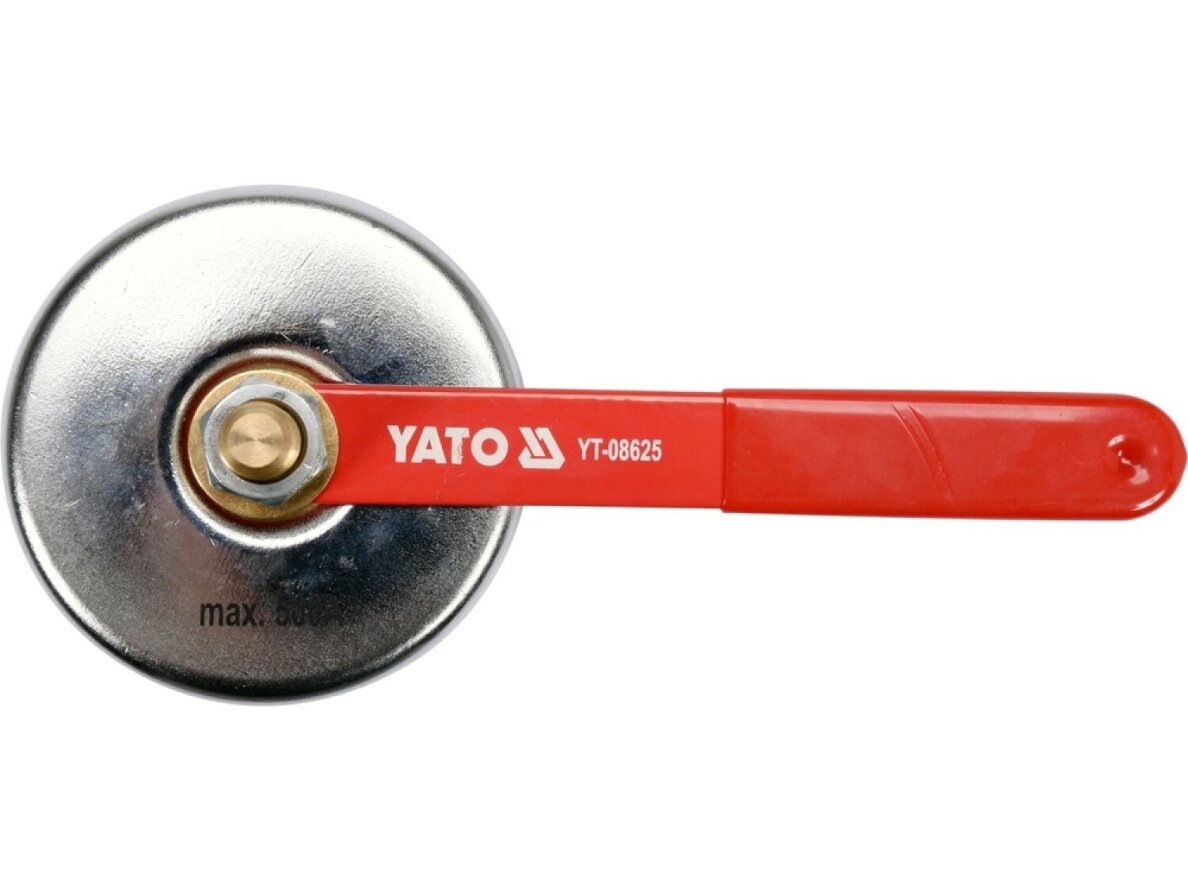 Магнитная клемма заземления для сварки Yato, до 7 кг, 500A 1 Магнитная клемма заземления для сварки Yato, до 7 кг, 500A 1