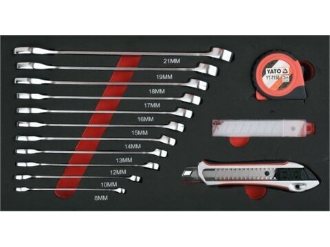 Yato 3-piece tool trolley with tools, 78 pieces 23 Yato 3-piece tool trolley with tools, 78 pieces 23