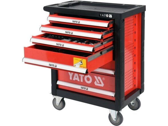 Yato spintelė įrankiams, su įrankiais, 185 elementai 3