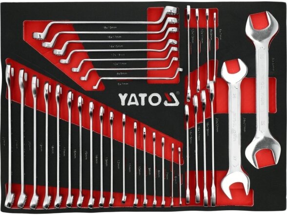 Шкаф для инструментов Yato с инструментами, 190 элементов 8 Шкаф для инструментов Yato с инструментами, 190 элементов 8